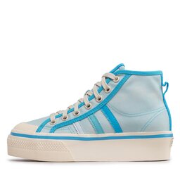 

Взуття adidas Nizza Platform Mid GX4604 Almblu/Panton/Wonwhi, Голубий