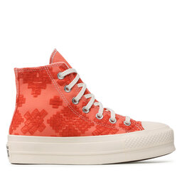 Converse Bambas Converse Chuck Taylor All Star Lift Festival Broderie A02233C Rojo