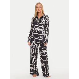 Guess Guess Πιτζάμα O4BX16 WEFC2 Μαύρο Relaxed Fit
