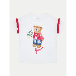 Guess Guess Футболка K5RI12 K6YW4 Білий Regular Fit