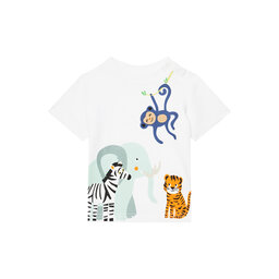 Coccodrillo Coccodrillo T-Shirt WC5143201TBN Λευκό Regular Fit