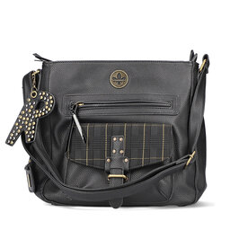 Rieker Ročna torba Rieker H1340-00 Schwarz / Schwarz-Gold 00