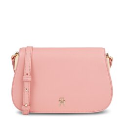 Tommy Hilfiger Torebka Tommy Hilfiger Th Spring Chic Flap Crossover AW0AW15974 Różowy