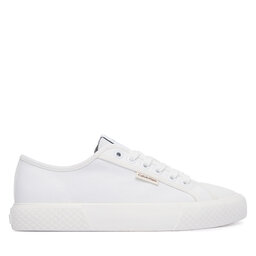 Calvin Klein Sneakers aus Stoff Calvin Klein Vulc HW0HW02975 Weiß