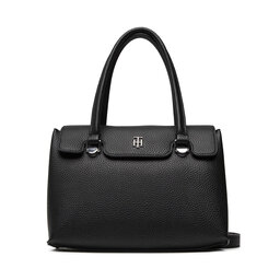 Tommy Hilfiger Handtasche Tommy Hilfiger Th Element Small Satchel AW0AW13157 BDS