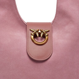 

Сумка Pinko Hobo Mini PE 24 PLTT 103275 A0YG Pink P31Q, Рожевий