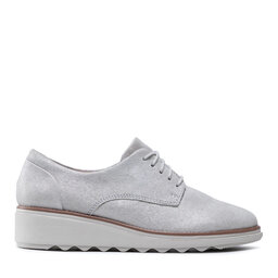 

Туфлі Clarks Sharon Noel 261574654 Silver Metallic, Срібний