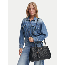 Guess Handtasche Guess Frances HWQG22 41060 Schwarz