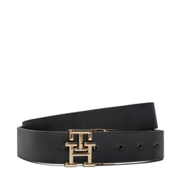 Tommy Hilfiger Curea de Damă Tommy Hilfiger AW0AW15768 Black/Smooth Taupe 0GJ