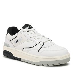 Replay Сникърси Replay Gemini Action GMZ4S.000.C0001L White/Black 0062