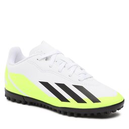 adidas Apavi adidas X Crazyfast.4 Turf Boots IE4066 Ftwwht/Cblack/Luclem