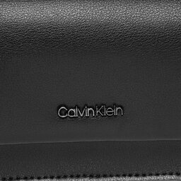 

Плоска сумка Calvin Klein Calm Tailoring K50K511591 Ck Black Leather BEH, Чорний