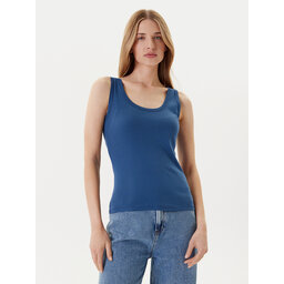United Colors Of Benetton United Colors Of Benetton Felső 3GA2DH010 Sötétkék Slim Fit