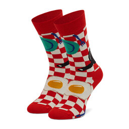Happy Socks Ponožky Vysoké Unisex Happy Socks EBI01-4300 Červená