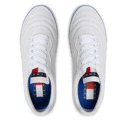 

Кросівки Tommy Jeans Leather Soccer Vulc EM0EM01026 White YBR, Білий