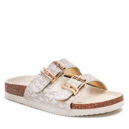 MICHAEL KORS KIDS Чехли MICHAEL KORS KIDS Lorek Monogram MK100420 Vanilla