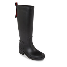 Tommy Hilfiger Гумени ботуши Tommy Hilfiger Tommy Rubberboot FW0FW07665 Black BDS