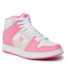 DC Sneakersy DC Manteca 4 Hi ADJS100164 Pink/White PW0