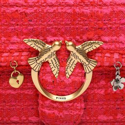 

Сумка Pinko Love Bell Classic PE 23 PLTT 100046 A0O3 Red R41Q, Рожевий