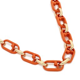 

Намисто Liu Jo BJXLJ353 Gold/Orange, Оранжевий