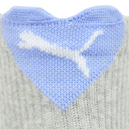 

Набір з 2 пар низьких жіночих шкарпеток Puma Women Heart Short Sock 2P 938020 Grey Melange / Purple 03, Сірий