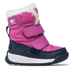 

Снігоходи Sorel Toddler Whitney II Strap Wp NV3875 Bright Lavender/Collegiate Navy 547, Рожевий