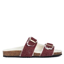 Geox Kapcie Geox D Brionia D36LSA 000NY C7357 Bordowy