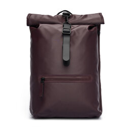 Rains Rucksack Rains Rolltop 13320 Dunkelrot