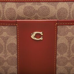 

Сумка Coach Clrblk Cc Sig Kitt CC533 B4/Tan Rust, Коричневий