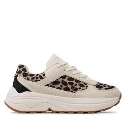 

Снікерcи ONLY Shoes Onlsylvie-7 15288070 White/Leo, Бежевий