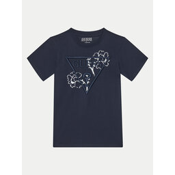 Guess Guess Футболка L5GI09 K8HM4 Cиній Regular Fit