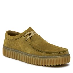 Clarks Chaussures basses Clarks Torhill Lo 26176215 Light Olive Sde