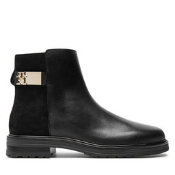 Tommy Hilfiger Μποτάκια Tommy Hilfiger FW0FW08336 Μαύρο