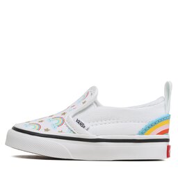 

Кросівки Vans Td Slip-On V VN0A3488AHP1 True White/Multi, Кольоровий