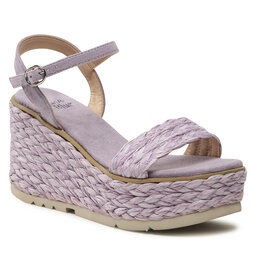 Alma Blue Espadryle Alma Blue V23BL4034 Rafia Lilac