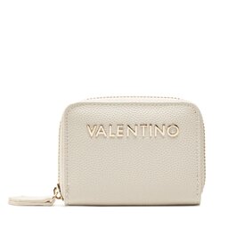 Valentino Малък дамски портфейл Valentino Divina VPS1R4139G Ecru