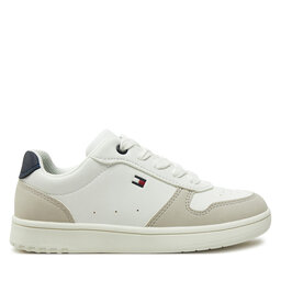 Tommy Hilfiger Sneakersy Tommy Hilfiger Low Cut Lace-Up Sneaker T3X9-33849-1269 M Bílá