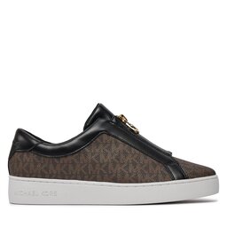 MICHAEL Michael Kors Sneakersy MICHAEL Michael Kors Keaton Zip Slip On 43R4KTFP2B Brązowy
