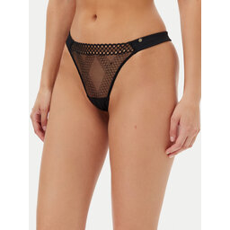 BOSS BOSS Стрінги Eyelet 50540420 Чорний
