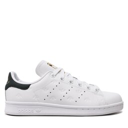 Stan smith blanche et noir velour on sale