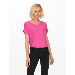 ONLY ONLY Póló 15106662 Rózsaszín Regular Fit