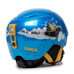 

Шолом для сноуборду Uvex Manic 6622641 Blue Caterpilla, Голубий