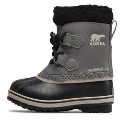 

Снігоходи Sorel Childrens Yoot Pac Tp Wp NC1963 Quarry/Black, Сірий