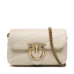 PINKO Torebka PINKO Love Micro Puff C PE 23 PCPL 100041 A0F2 Écru