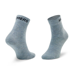 

Набір 3 пар високих дитячих шкарпеток Skechers SK-SK41064 Stone Mouline 5302, Голубий