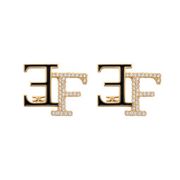 Elisabetta Franchi Ohrringe Elisabetta Franchi OR-32A-67E2-V240 Goldfarben