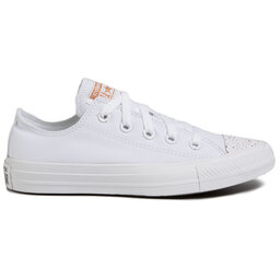 

Кеди Converse Ctas Ox 167226C White/White/Blush Gold, Білий