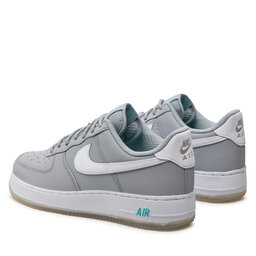 

Взуття Nike Air Force 1 '07 FV0383 001 Wolf Grey/White/Hyper Turq, Сірий