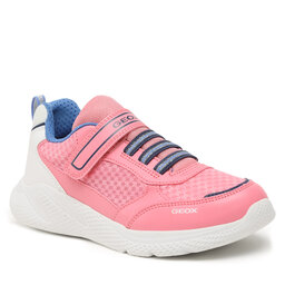 Geox Αθλητικά Geox J Sprintye Girl J26FWA0BC14C7Q1Z D Lt Coral/White