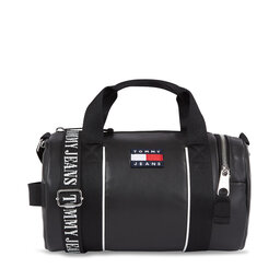 Tommy Jeans Torbica Tommy Jeans Tjw Heritage Barrel Bag AW0AW15431 Black BDS